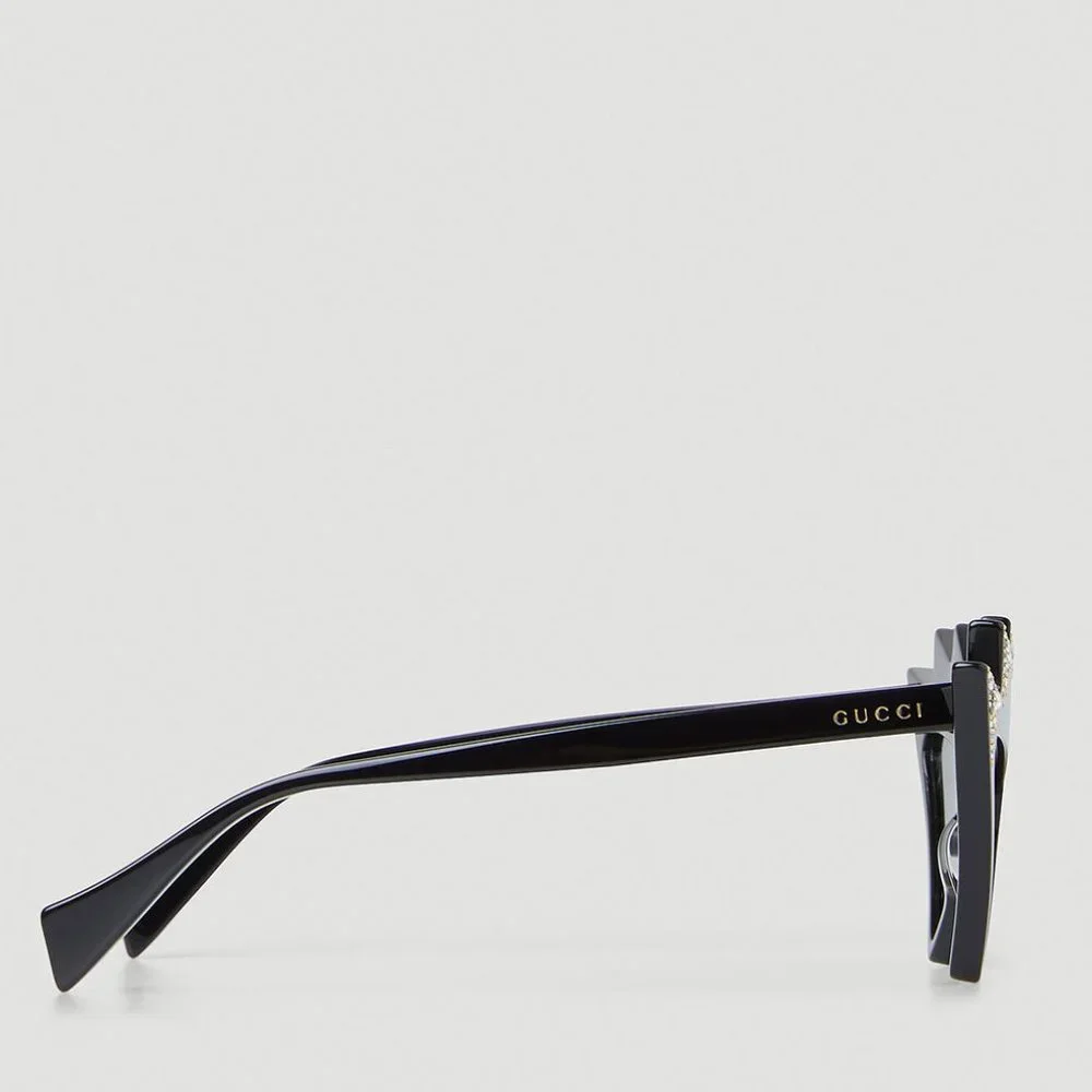 Gucci Cat Eye Rhinestone Sunglasses